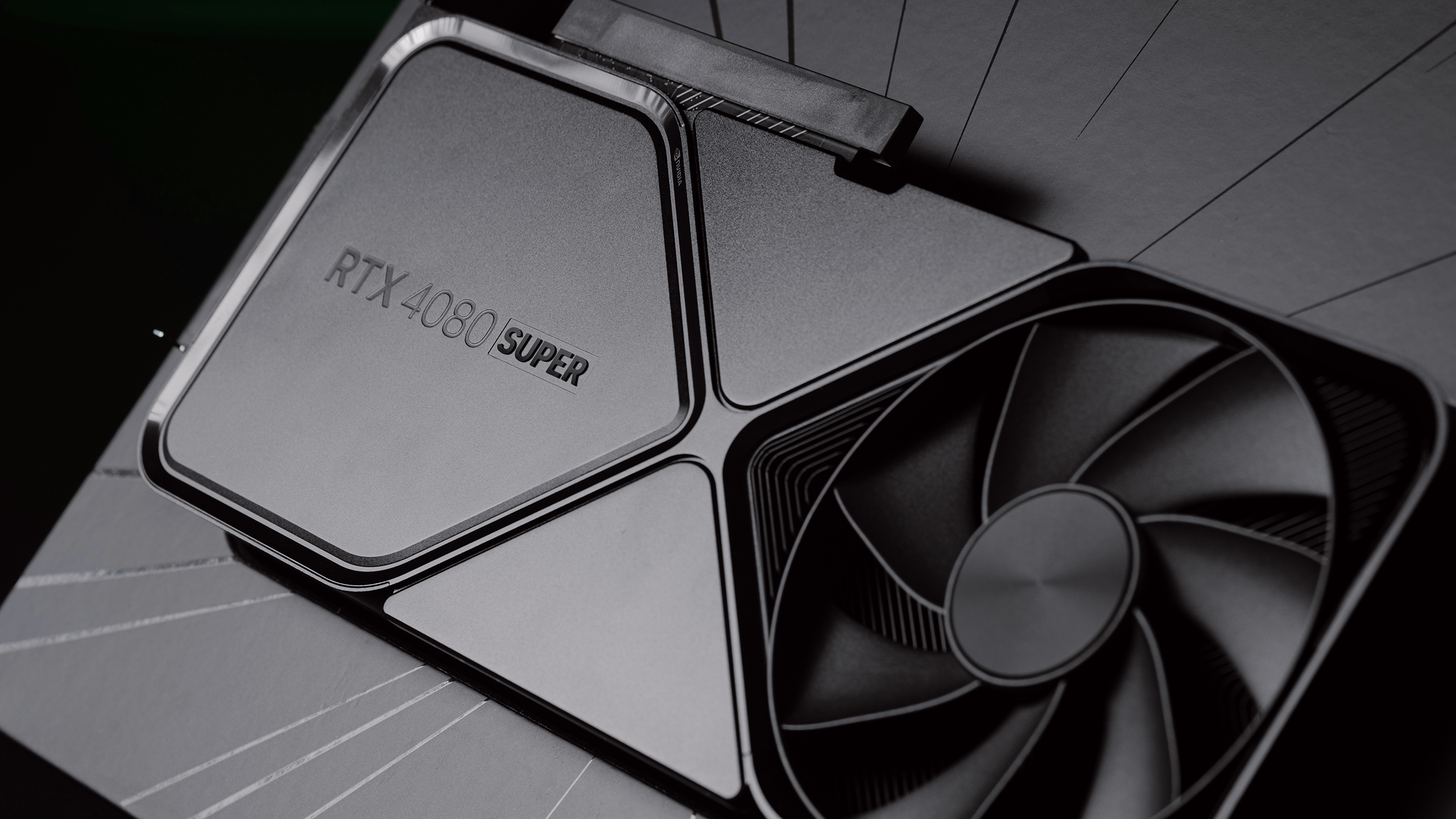 Photo of a Nvidia RTX 4080 Super GPU